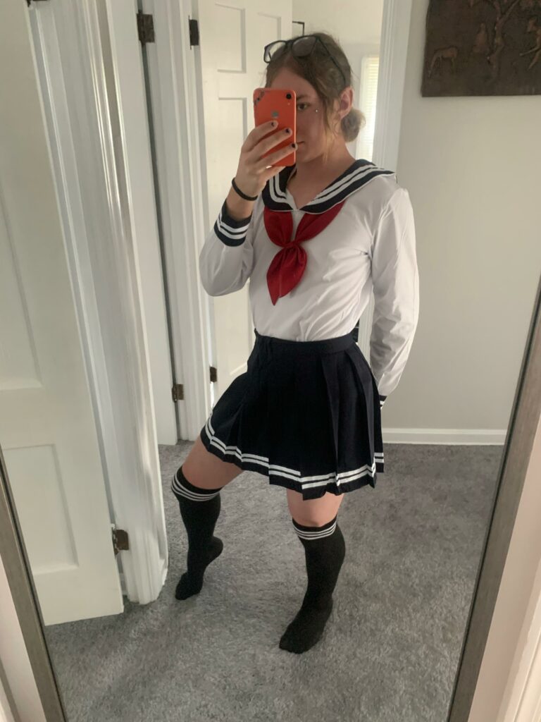 Photographers 1 Femboy School Uniform